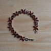 Bracelet Cristal rouge Fleur et Argent – Image 2