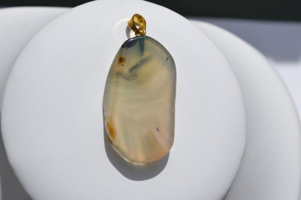 Pendentif Agate brute