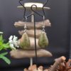 Boucles d'oreilles gouttes en Unakite – Image 2