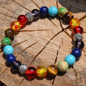 Bracelet Équilibre 7 chakras 8mm