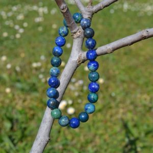 Bracelet en Azurite Malachite