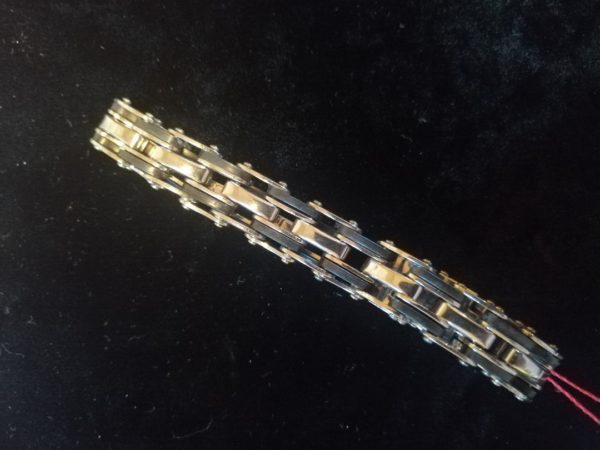 Bracelet "chaine de vélo"